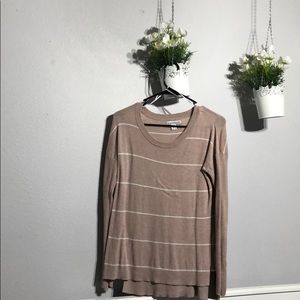 Pink Striped Sweater